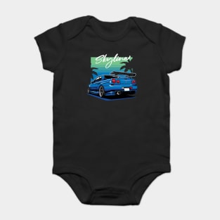 Nissan Skyline R34 Baby Bodysuit